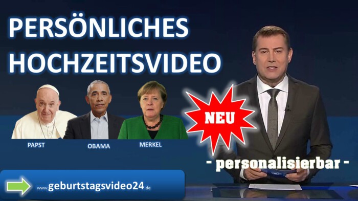 Persönliches Hochzeitsvideo